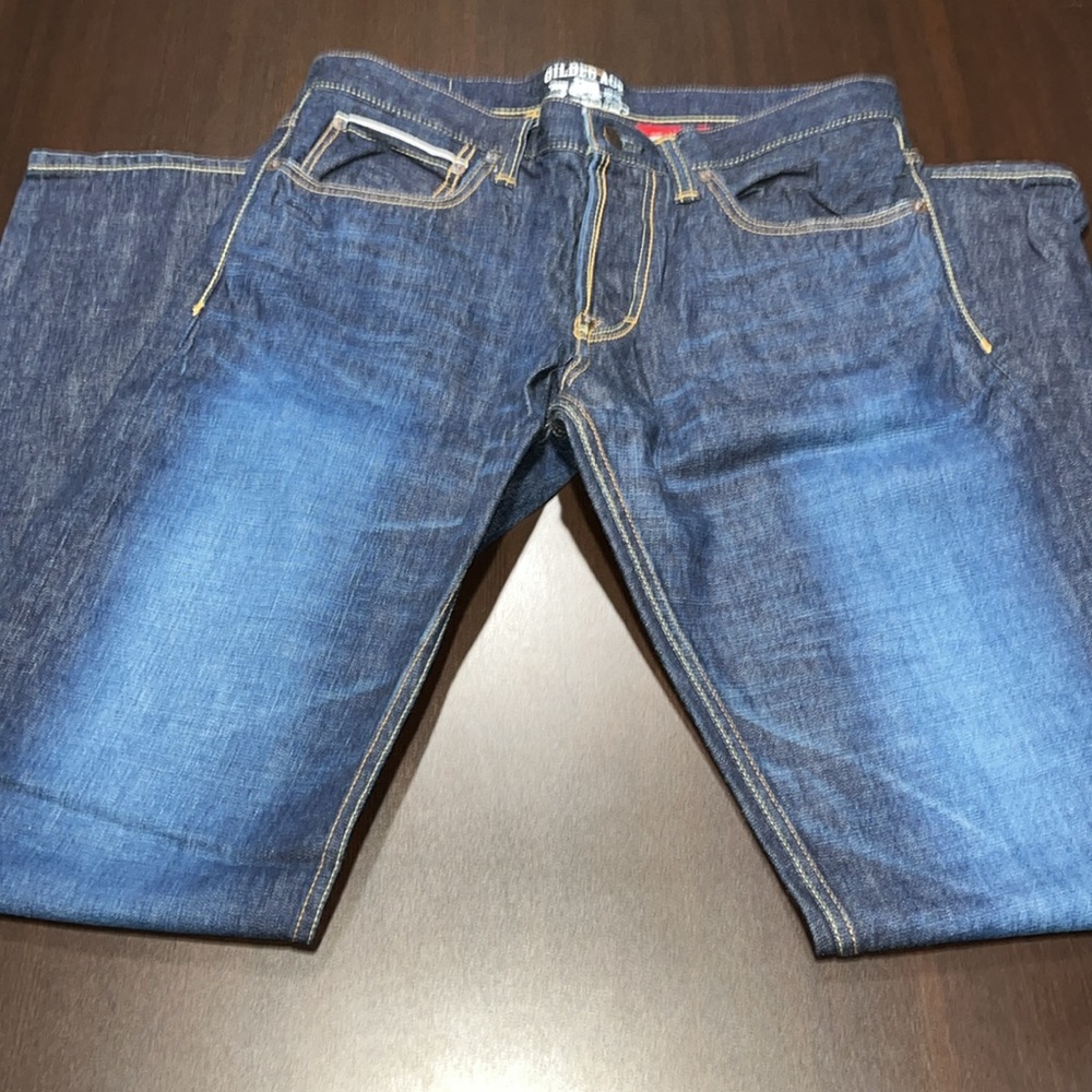 Gilded Age Japanese Denim Men’s Handmade Jeans. 33Wx34L. New Unworn Condition.